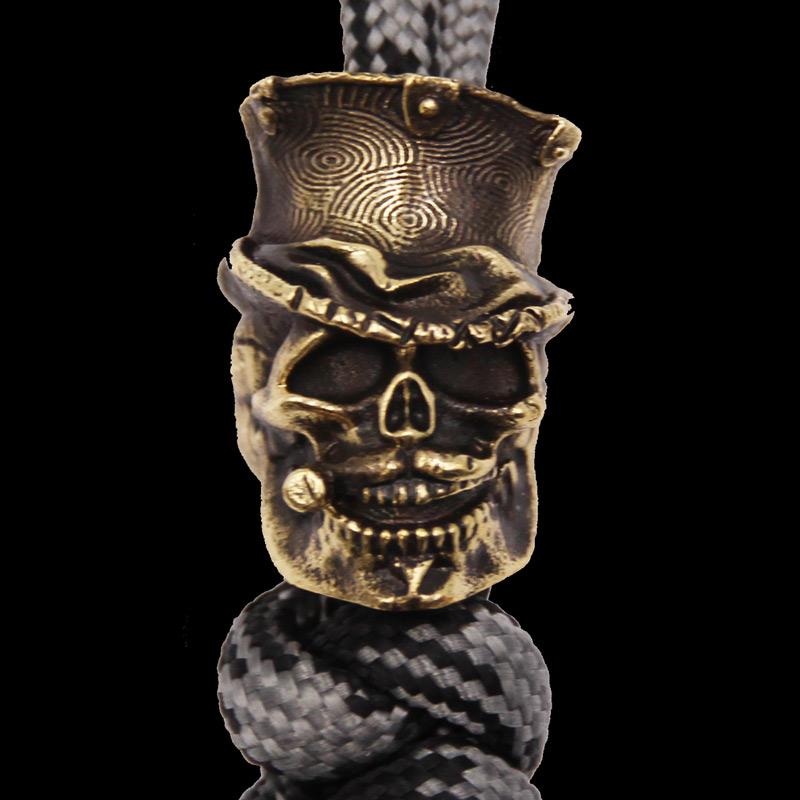 "The Dandy Skull" Bead - Two Saints Tactical