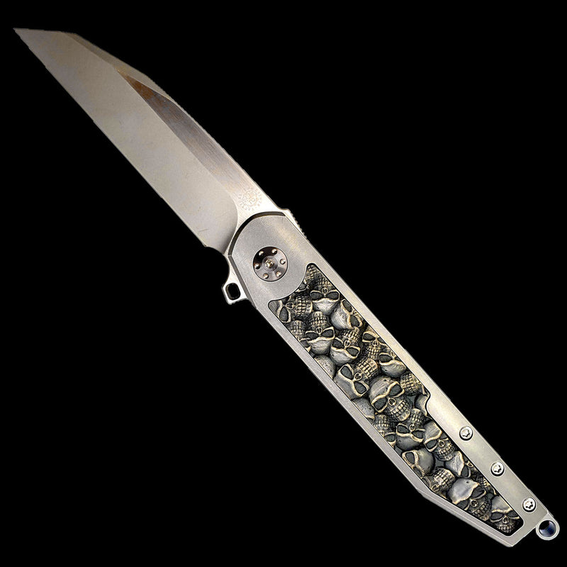 "The Crow Custom Catacombs" Knife - Two Saints Tactical