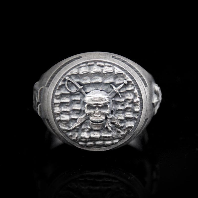 "Pirate" Signet Ring - Two Saints Tactical