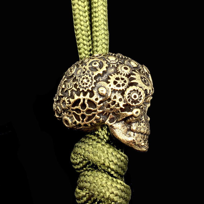 "The Gear Skull" Bead - Two Saints Tactical