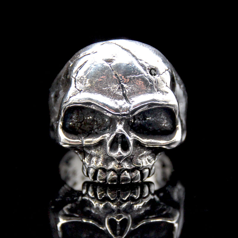 The Memento Mori Skull Ring silver 4