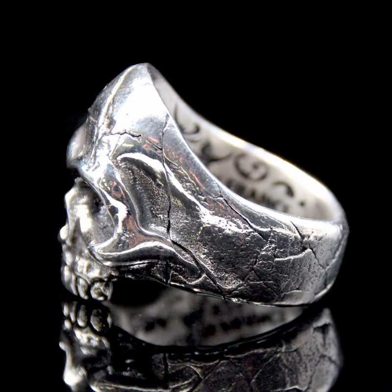 The Memento Mori Skull Ring silver 5