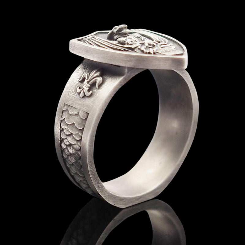 Bague chevalière "House of Griffin" - Two Saints Tactical