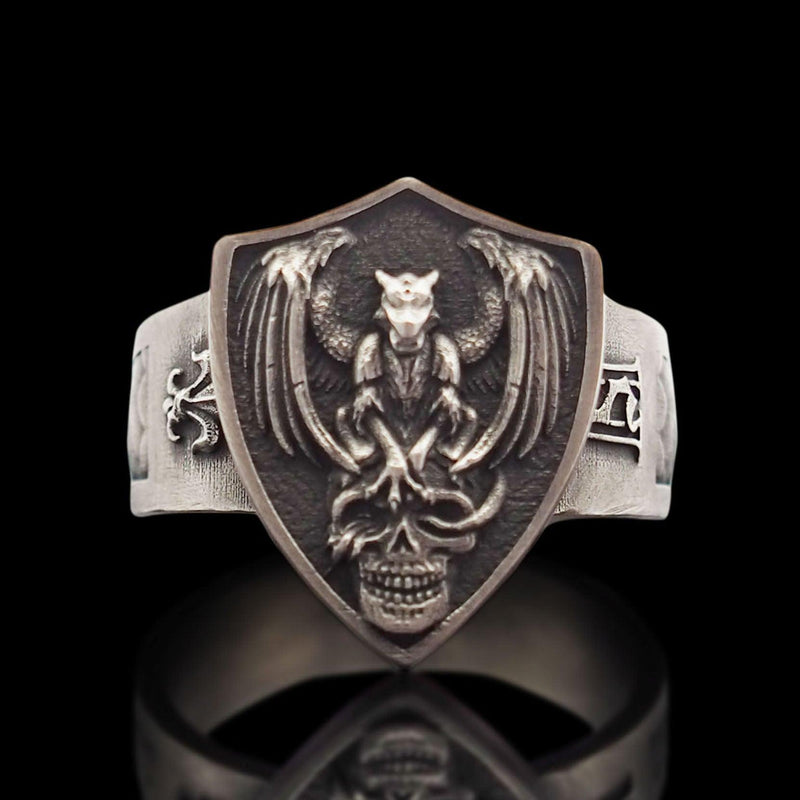 Bague chevalière "House of Griffin" - Two Saints Tactical