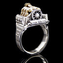 Bague "Flat Six Racing L" - Two Saints Tactical