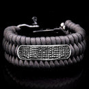 Bracelet de paracorde "Croco Skin" - Two Saints Tactical