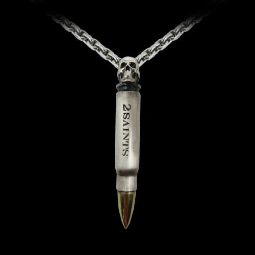 Pendentif "Silver Bullet" - Two Saints Tactical