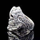 Bague Skull "The black magic"