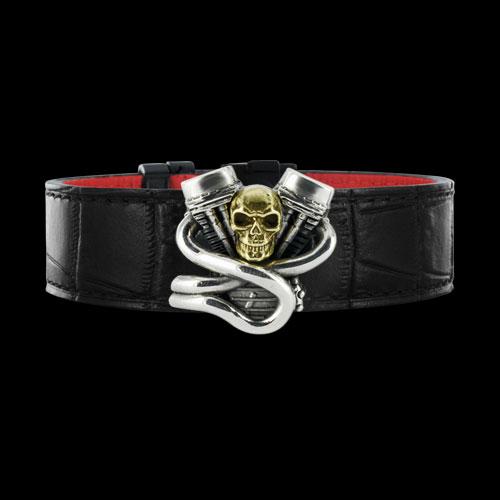 Bracelet "V-Twin Skull" - Two Saints Tactical