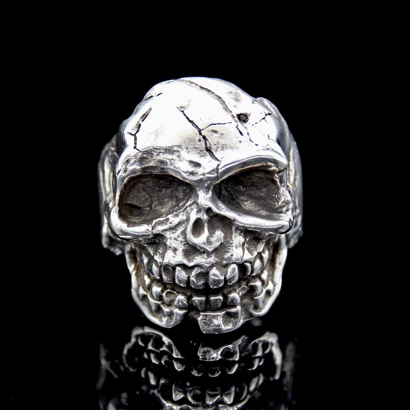 skull ring silver apocalypse 5