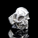 bague tête de mort argent apocalypse