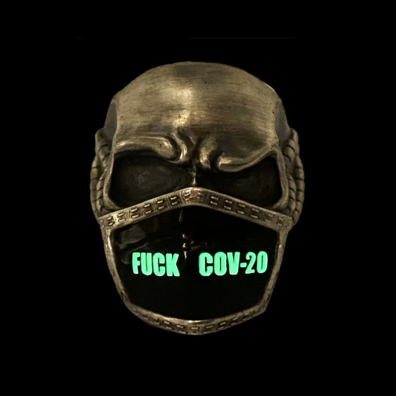 "The Fuck Covid 20" Ring - Two Saints Tactical