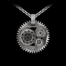 "Round Gear" Pendant - Two Saints Tactical