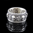 "Skull & Roses Band" Lucky Ring - Two Saints Tactical