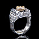 "V8 Vintage" L Ring - Two Saints Tactical