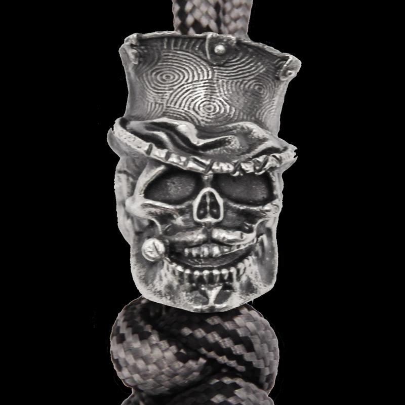 "The Dandy Skull" Bead - Two Saints Tactical