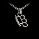 "Silver Knuckles" Pendant - Two Saints Tactical