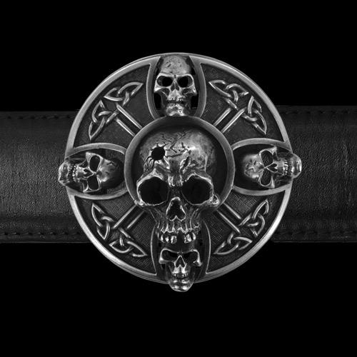 "Bullet in the Dead" Belt Buckle - Two Saints Tactical