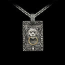 "Card Lion Gate" Pendant - Two Saints Tactical