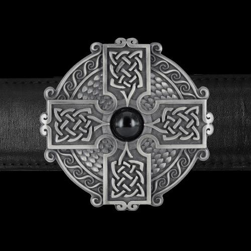 "Celtic Cross II" Belt Buckle - Two Saints Tactical
