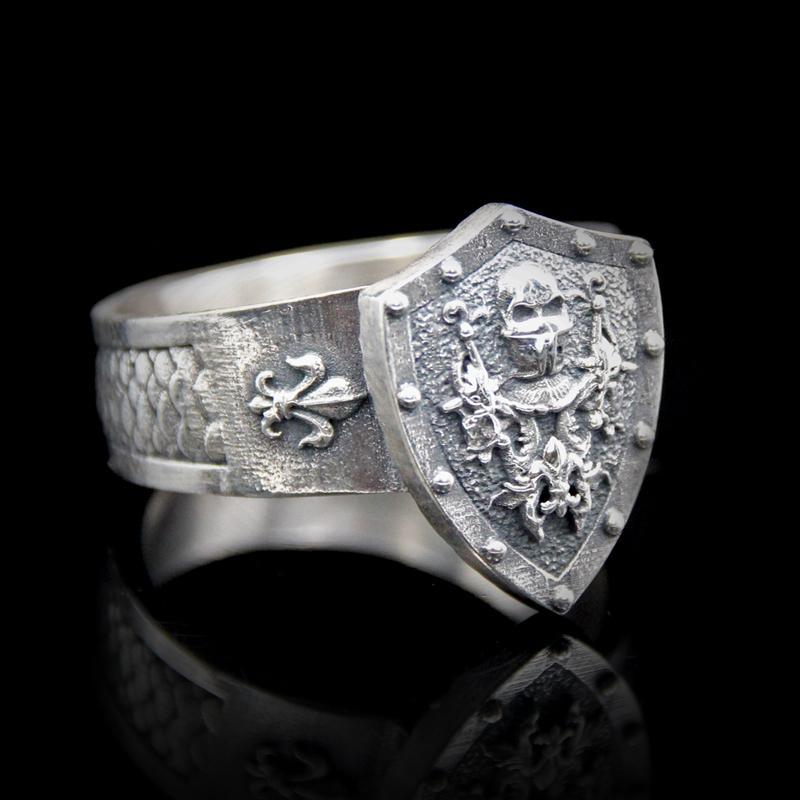 "Paladin" Signet Ring - Two Saints Tactical