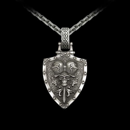 "Knights of Death" Pendant - Two Saints Tactical