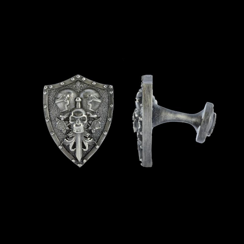 "Knights of Death" Cufflinks - Two Saints Tactical