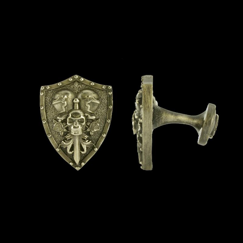 "Knights of Death" Cufflinks - Two Saints Tactical