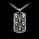 "Dia De Los Muertos Dog Tag" Pendant - Two Saints Tactical