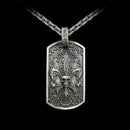 "Lys Royal" Dog Tag Pendant - Two Saints Tactical