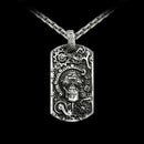 "Steampunk Skull" Dog Tag Pendant - Two Saints Tactical