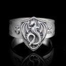 "House of Dragon" Signet Ring - Two Saints Tactical