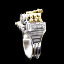 "Flat Six Racing L" Ring - Two Saints Tactical