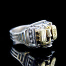 "Flat Six Vintage" L Ring - Two Saints Tactical