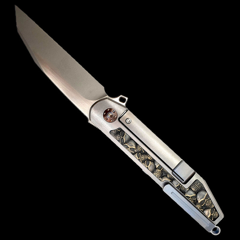 "The Crow Custom Catacombs" Knife - Two Saints Tactical