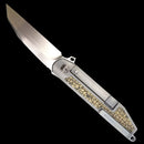 "The Crow Custom Crack" Knife - Two Saints Tactical
