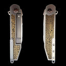 "The Crow Custom Crack" Knife - Two Saints Tactical