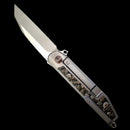 "The Crow Custom One Skull" Knife - Two Saints Tactical