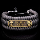 "Molon Labe Skull" Paracord Bracelet - Two Saints Tactical
