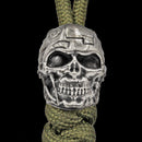 "The T-Skull" Bead - Two Saints Tactical