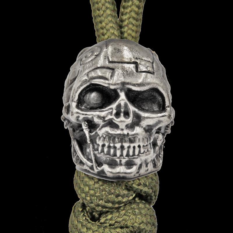 "The T-Skull" Bead - Two Saints Tactical