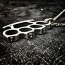 "Silver Knuckles" Pendant - Two Saints Tactical