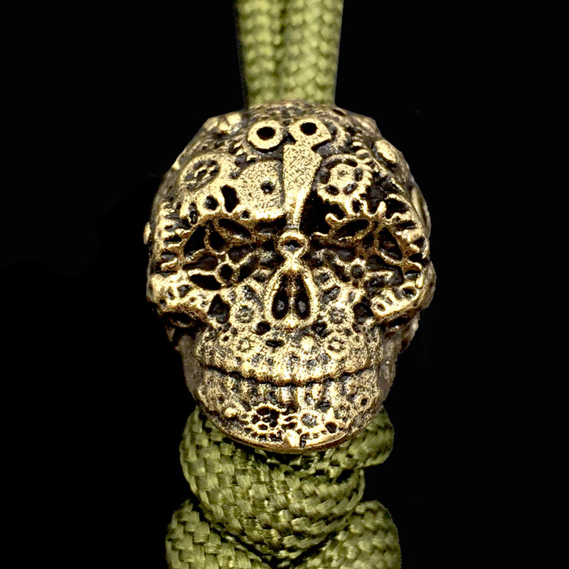 "The Gear Skull" Bead - Two Saints Tactical