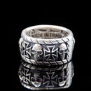 "Malta Cross" Lucky Ring - Two Saints Tactical