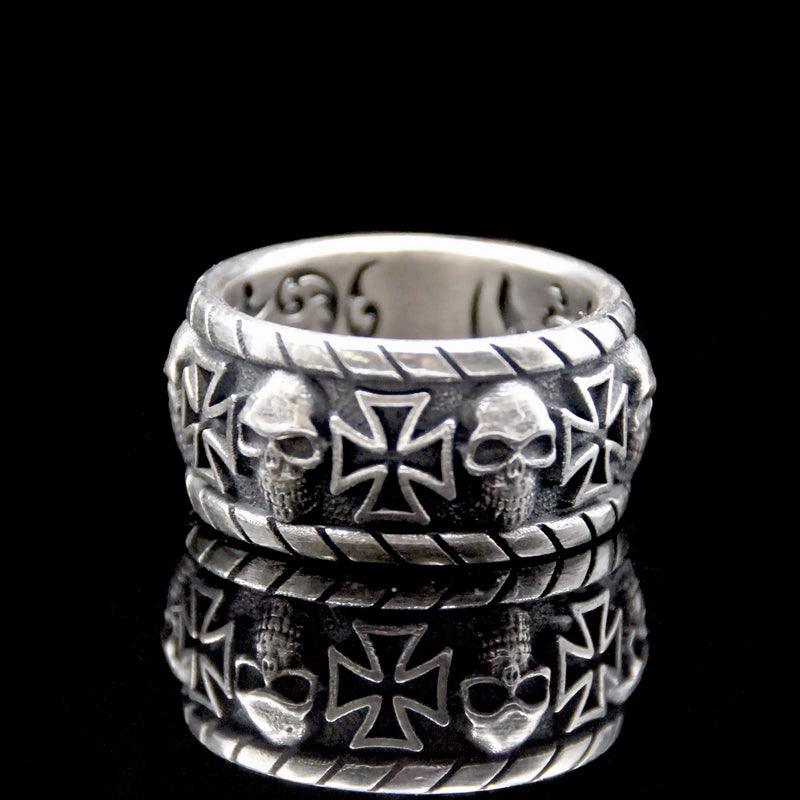 "Malta Cross" Lucky Ring - Two Saints Tactical