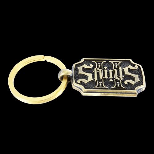 "2 Saints" Bronze Key Chain - Two Saints Tactical