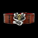 "V-Twin Skull" Bracelet - Two Saints Tactical